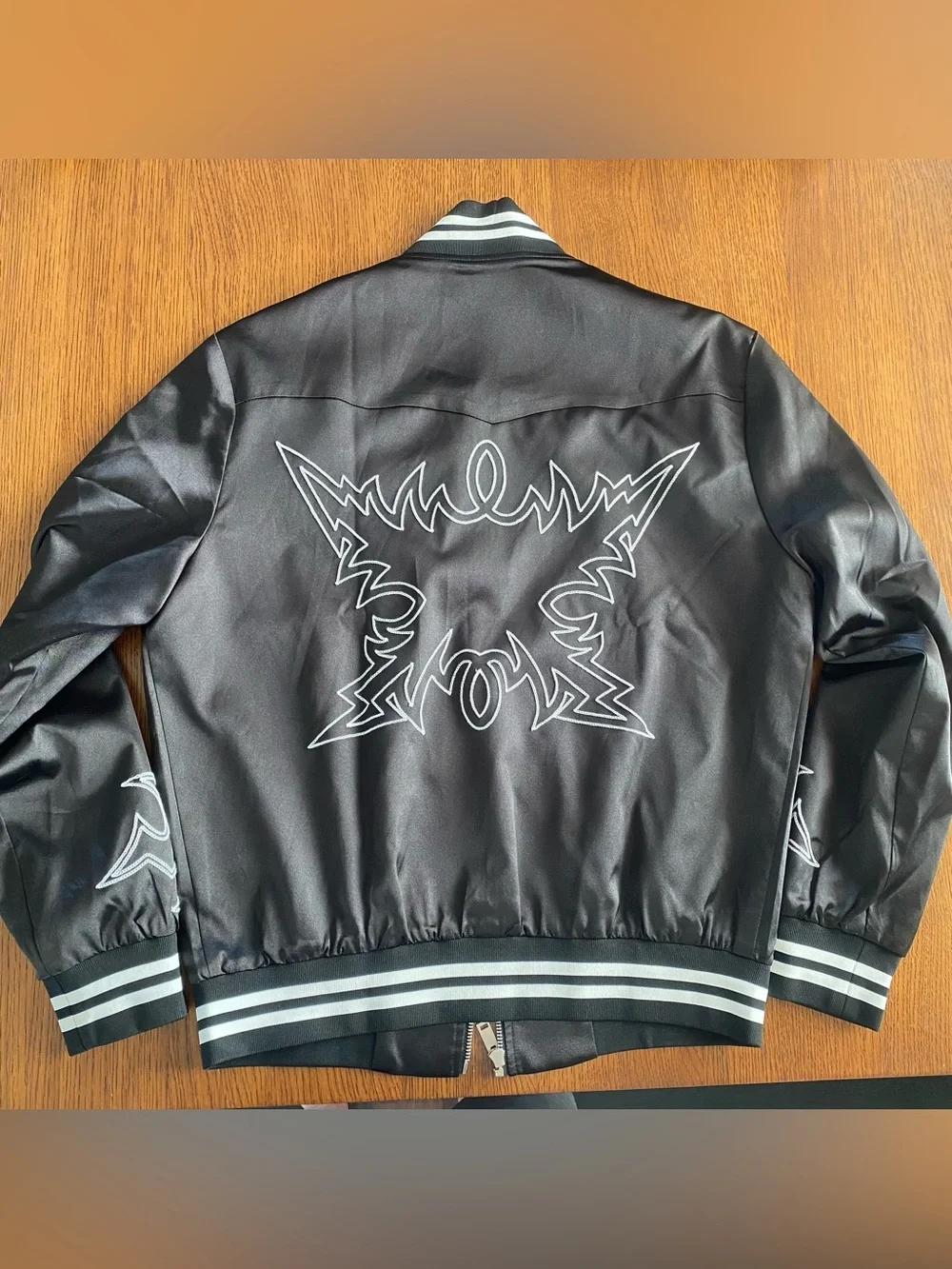 H Bar C Odessa Tour Bomber Western Jacket in Black